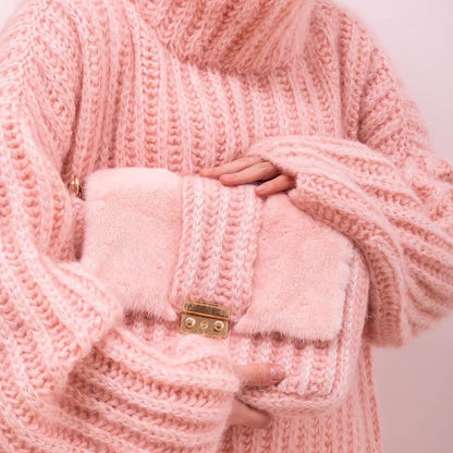 Weicher Langarm-kapuzenpullover Für Frauen