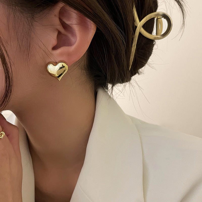 Anna - Eleherz | Elegante Herz-ohrringe Für Frauen