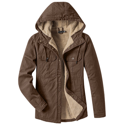 Victor – Plüschige Und Warme Winterjacke Für Herren