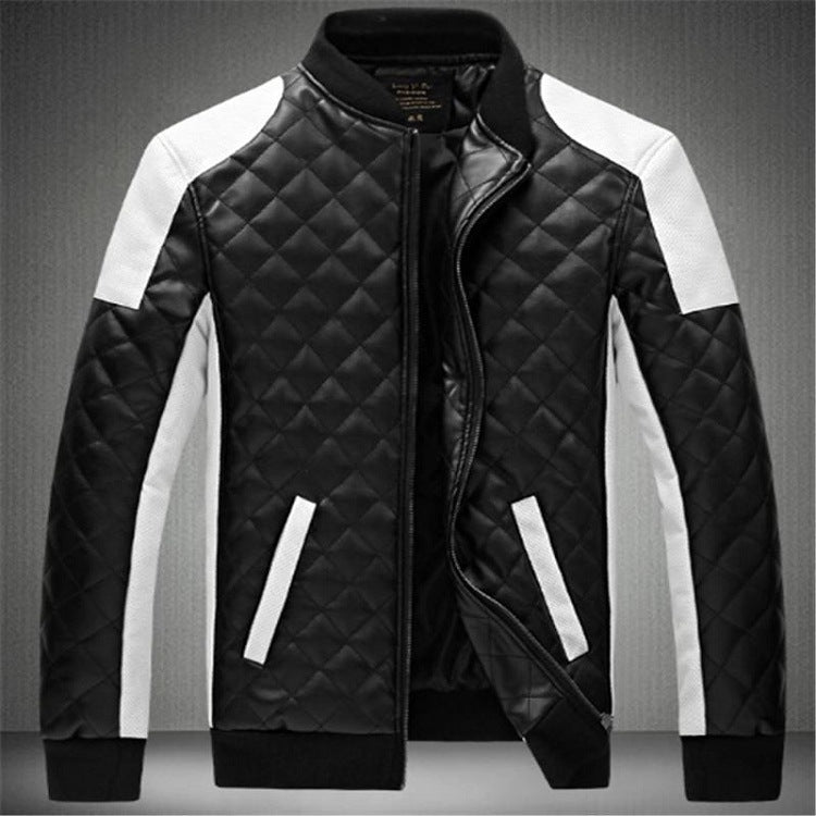 Adrianne - Gepolsterte Motorradjacke Aus Kunstleder