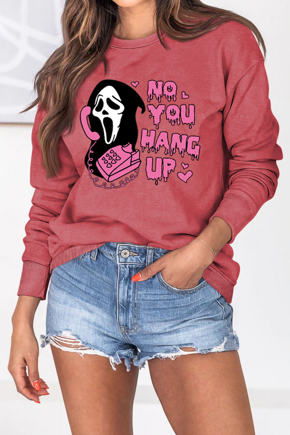 Ashley - Lässiges Halloween-sweatshirt
