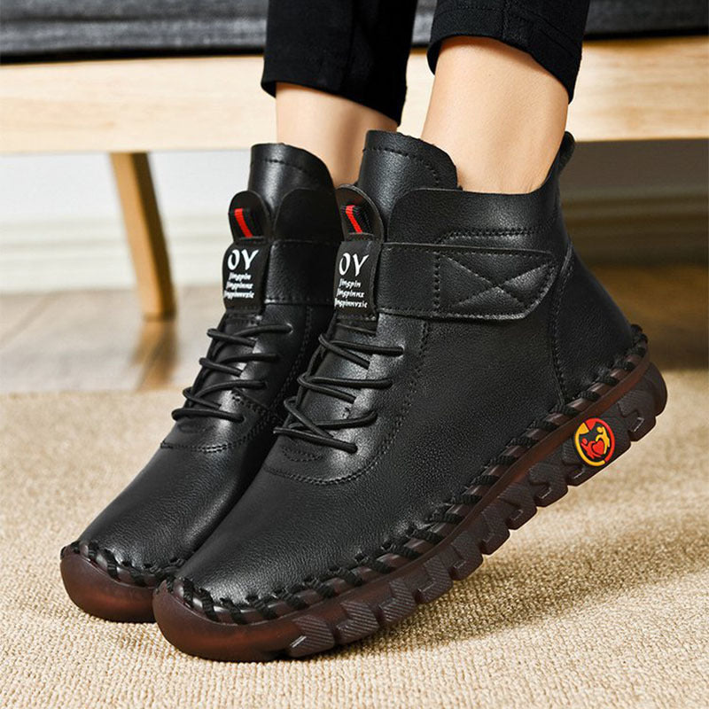 Amara - Handgefertigte Komfort Sneaker-stiefe