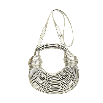 Kiana - Stilvolle Geknotete Schultertasche