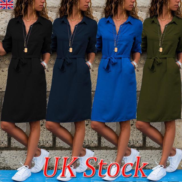 Anelie - Super Stylisches Kleid Für Den Frühling