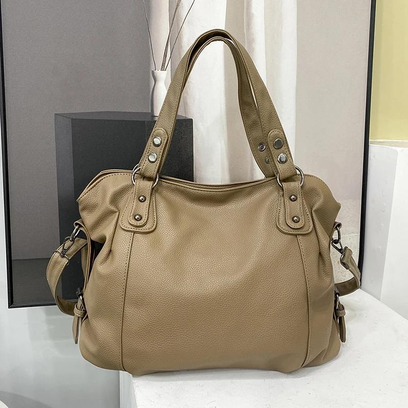 Anne - Luxe Lederne Damen Schultertasche