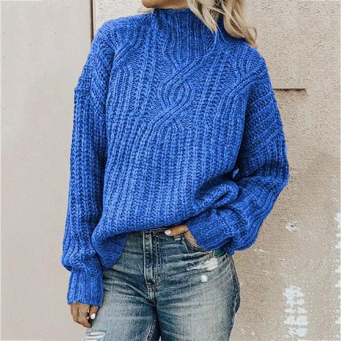 Amanda | Ubergröße Rollkragenpullover