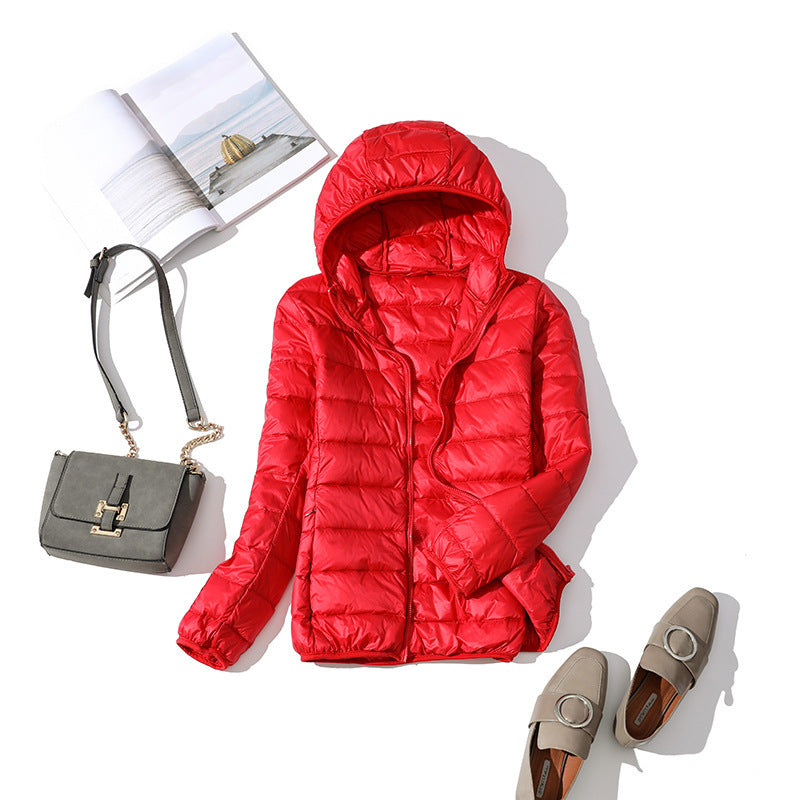 Aylin - Warme Herbstjacke Mit Kapuze