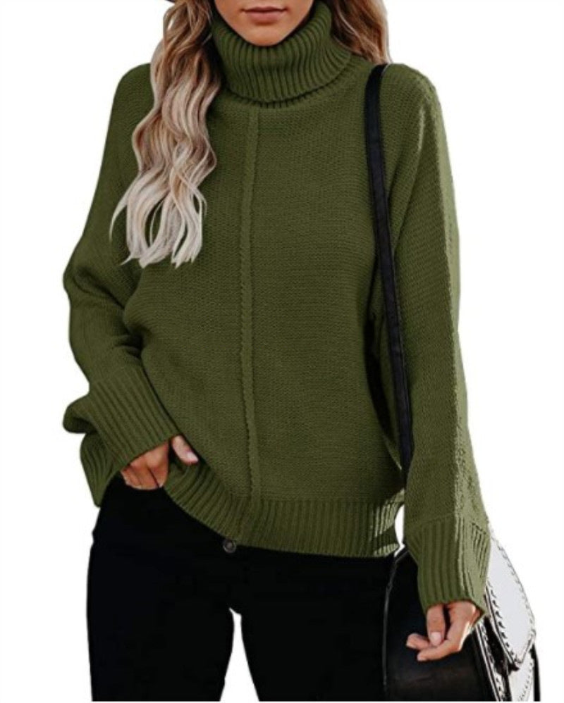 Ada – Rollkragenpullover Mit Schnürsenkeln