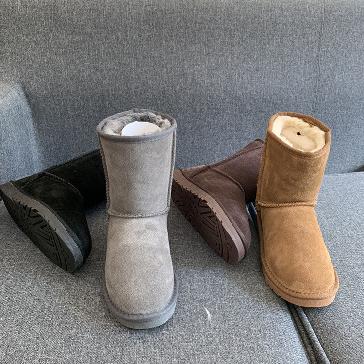Aria - Warme Slip-on Boots Mit Fleece-futter