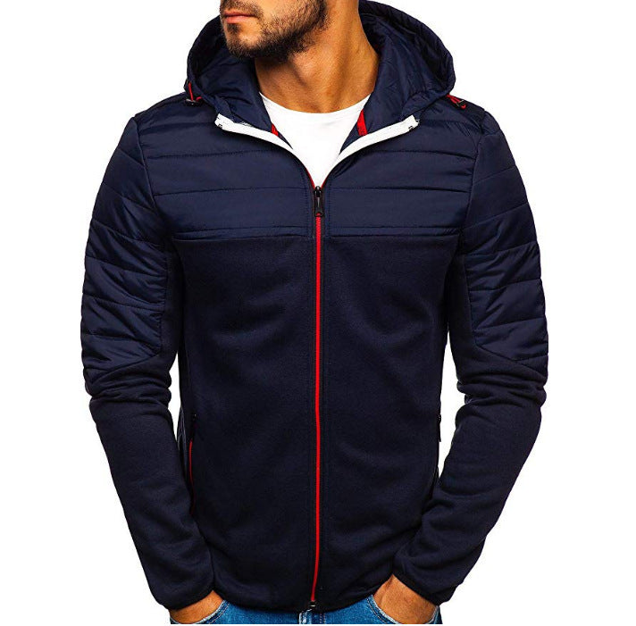 Arkkin - Gepanzerte Jacke | Warm Wattierte Herrenjacke Mit Kapuze