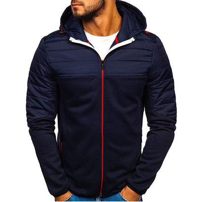 Arkkin - Gepanzerte Jacke | Warm Wattierte Herrenjacke Mit Kapuze