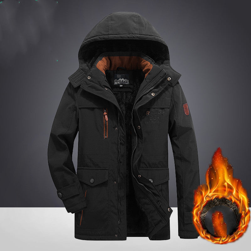 Zak – Dicke Warme Winterjacke Für Herren