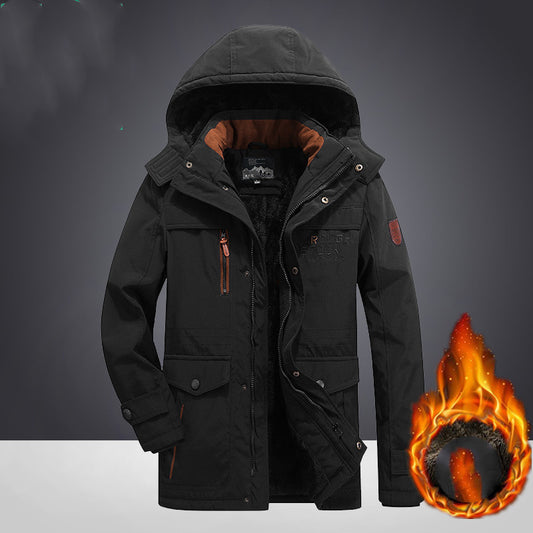 Zak – Dicke Warme Winterjacke Für Herren