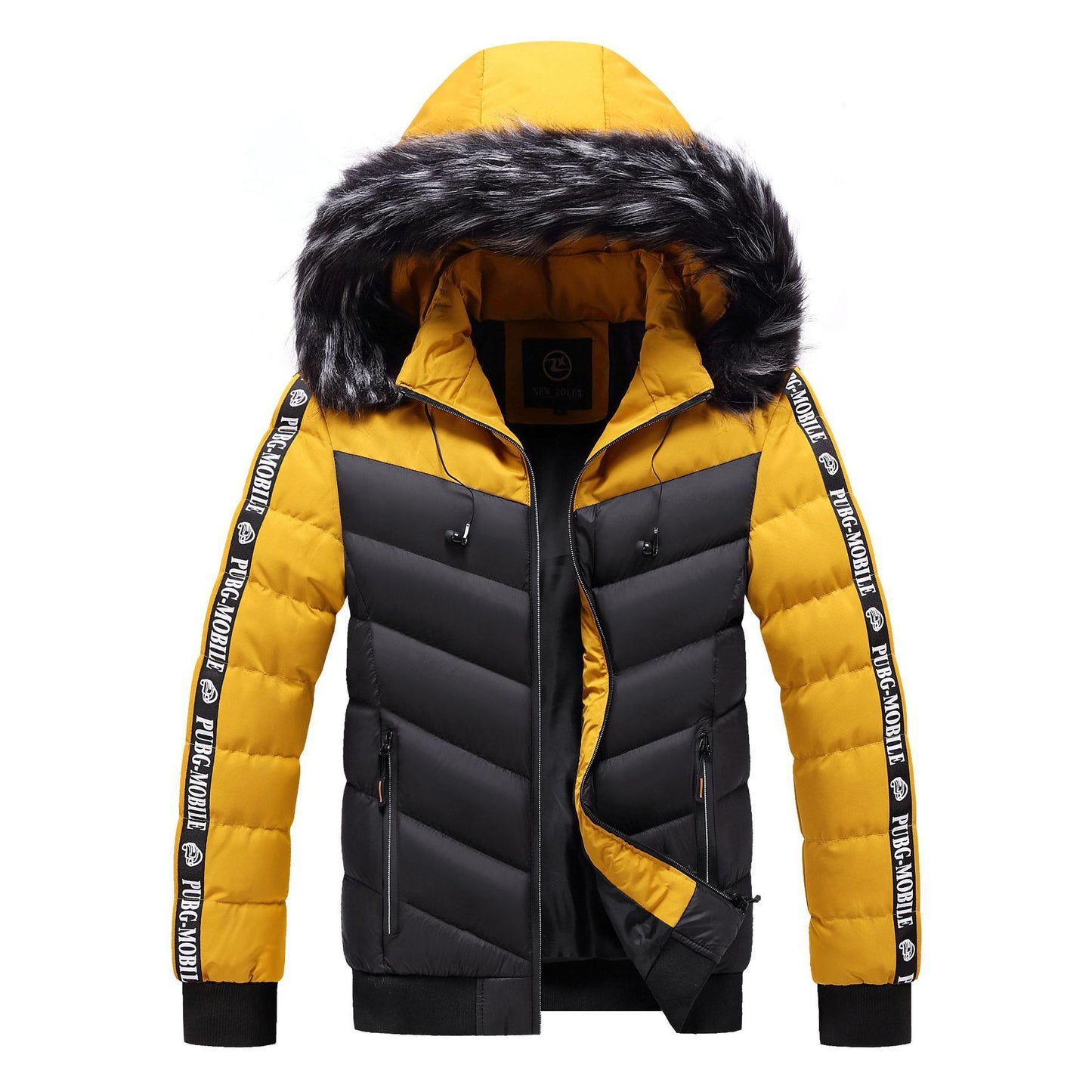 Berno - Zweifarbige Winterjacke Für Herren