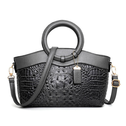 Liva - Luxuriöse Lederschultertasche
