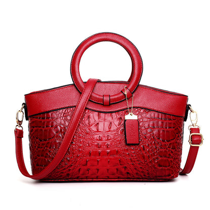 Liva - Luxuriöse Lederschultertasche