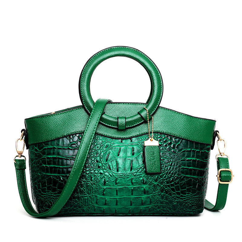 Liva - Luxuriöse Lederschultertasche