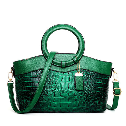 Liva - Luxuriöse Lederschultertasche