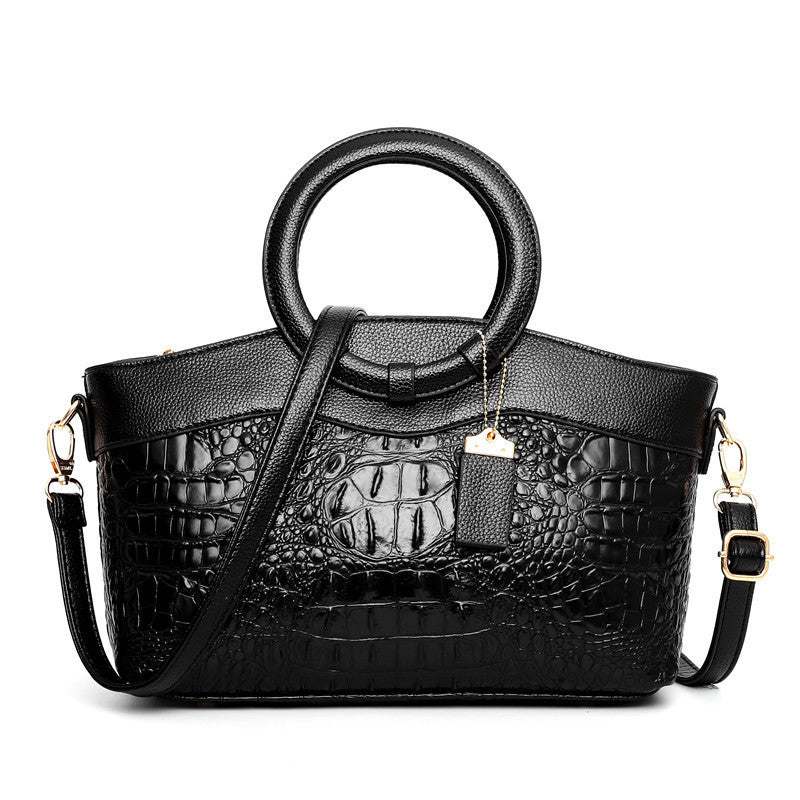 Liva - Luxuriöse Lederschultertasche