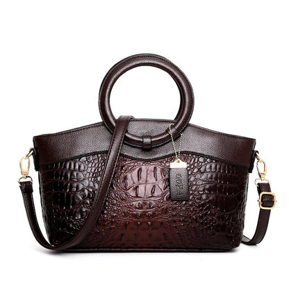 Liva - Luxuriöse Lederschultertasche