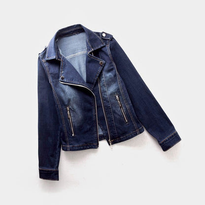 Aerin - Gewaschene Jeansjacke Für Damen