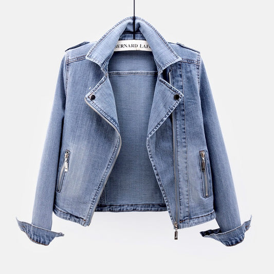 Aerin - Gewaschene Jeansjacke Für Damen