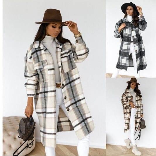 Bila - Stylischer Wollmantel