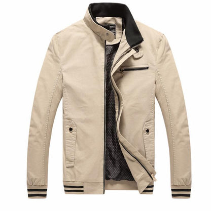 Balder - Baumwoll-herrenjacke Mit Stehkragen