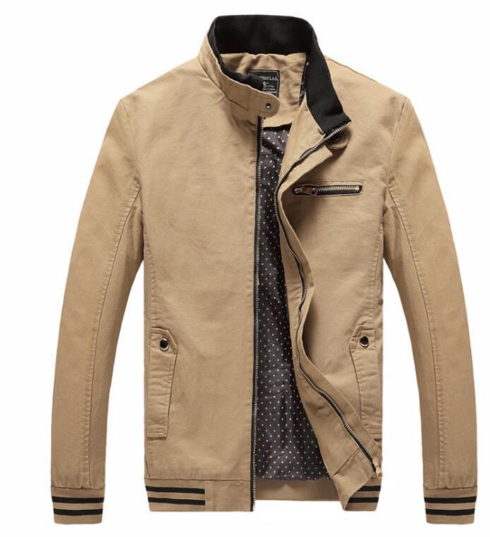 Balder - Baumwoll-herrenjacke Mit Stehkragen