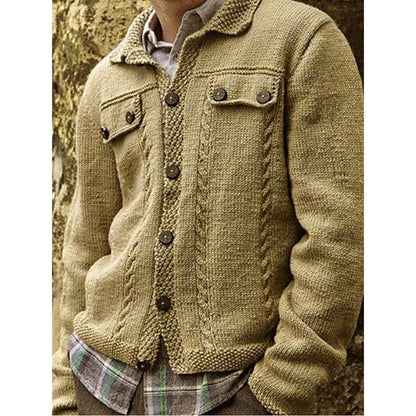 Abram – Strickjacke Mit Langen Armeln Für Herren