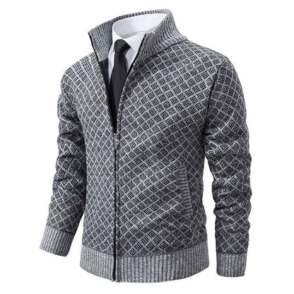 Ariel - Jacquard Strickjacke