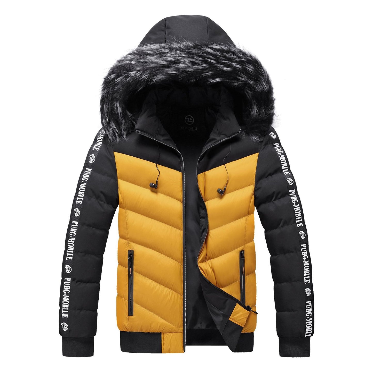 Berno - Zweifarbige Winterjacke Für Herren