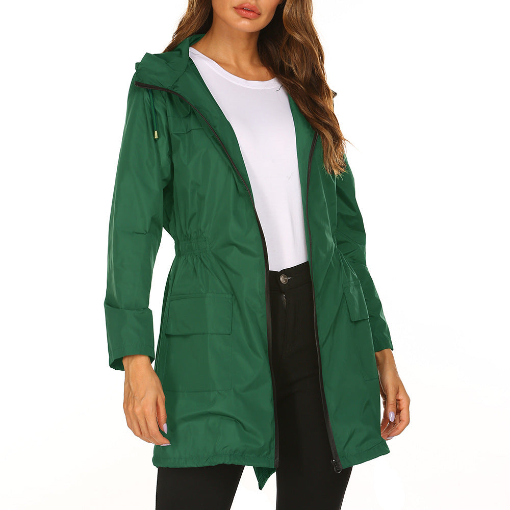 Airish - Wasserdichte Damen Outdoor Regenjacke