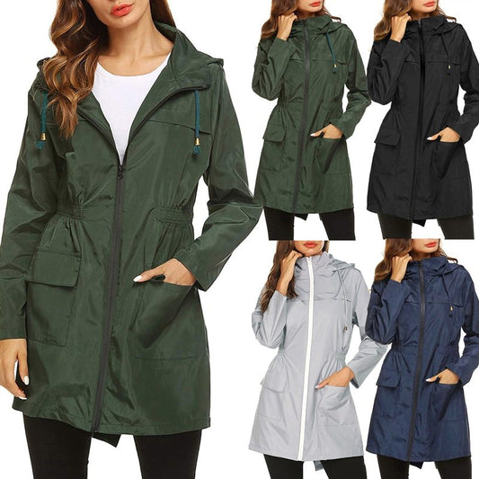 Airish - Wasserdichte Damen Outdoor Regenjacke