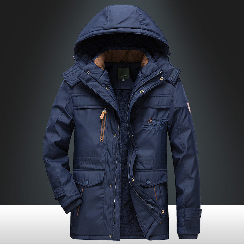 Zak – Dicke Warme Winterjacke Für Herren