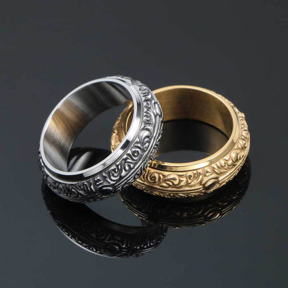 Adelinde - Silberring mit astronomischen Motiven