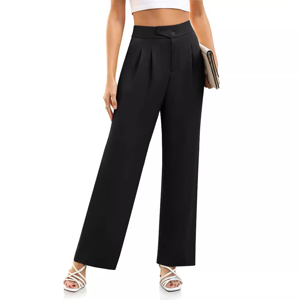 Waverly - Hose Mit Hoher Taille Und Weitem Bein