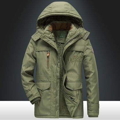 Zak – Dicke Warme Winterjacke Für Herren