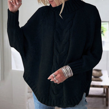 Ariah - Strickpullover Mit Fledermausärmeln