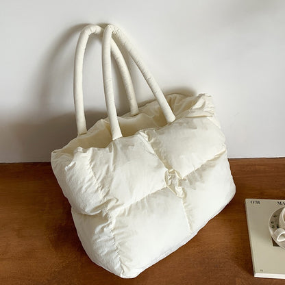 Aurora - Stilvolle Puffer Schultertasche