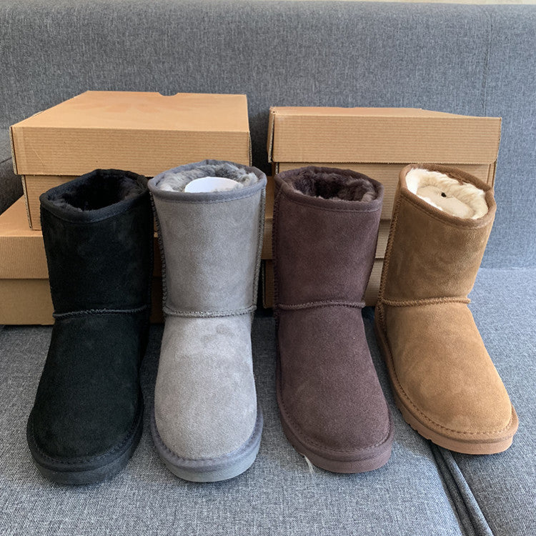 Aria - Warme Slip-on Boots Mit Fleece-futter