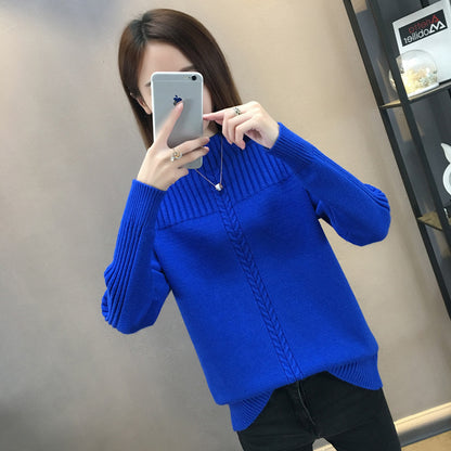 Anna - Rollkragenpullover Mit Strickmuster