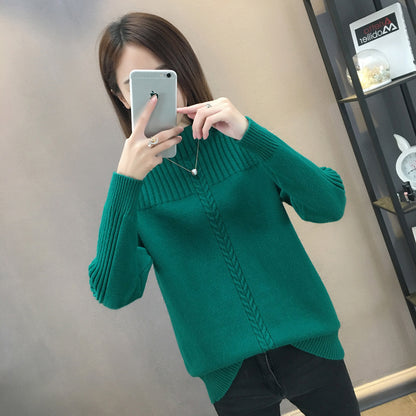 Anna - Rollkragenpullover Mit Strickmuster