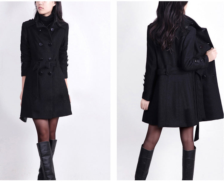Amore – Modische Damenjacke Mit Gürtel