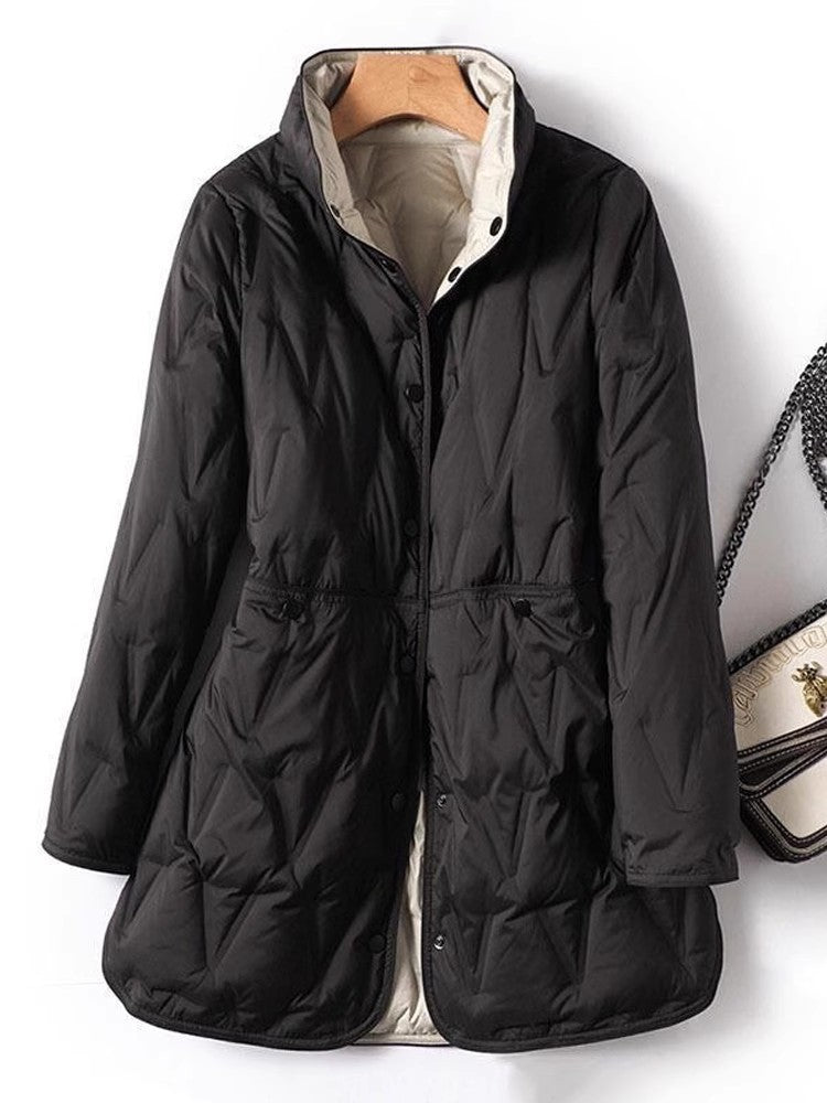 Veerle| Modische Wattierte Damenjacke