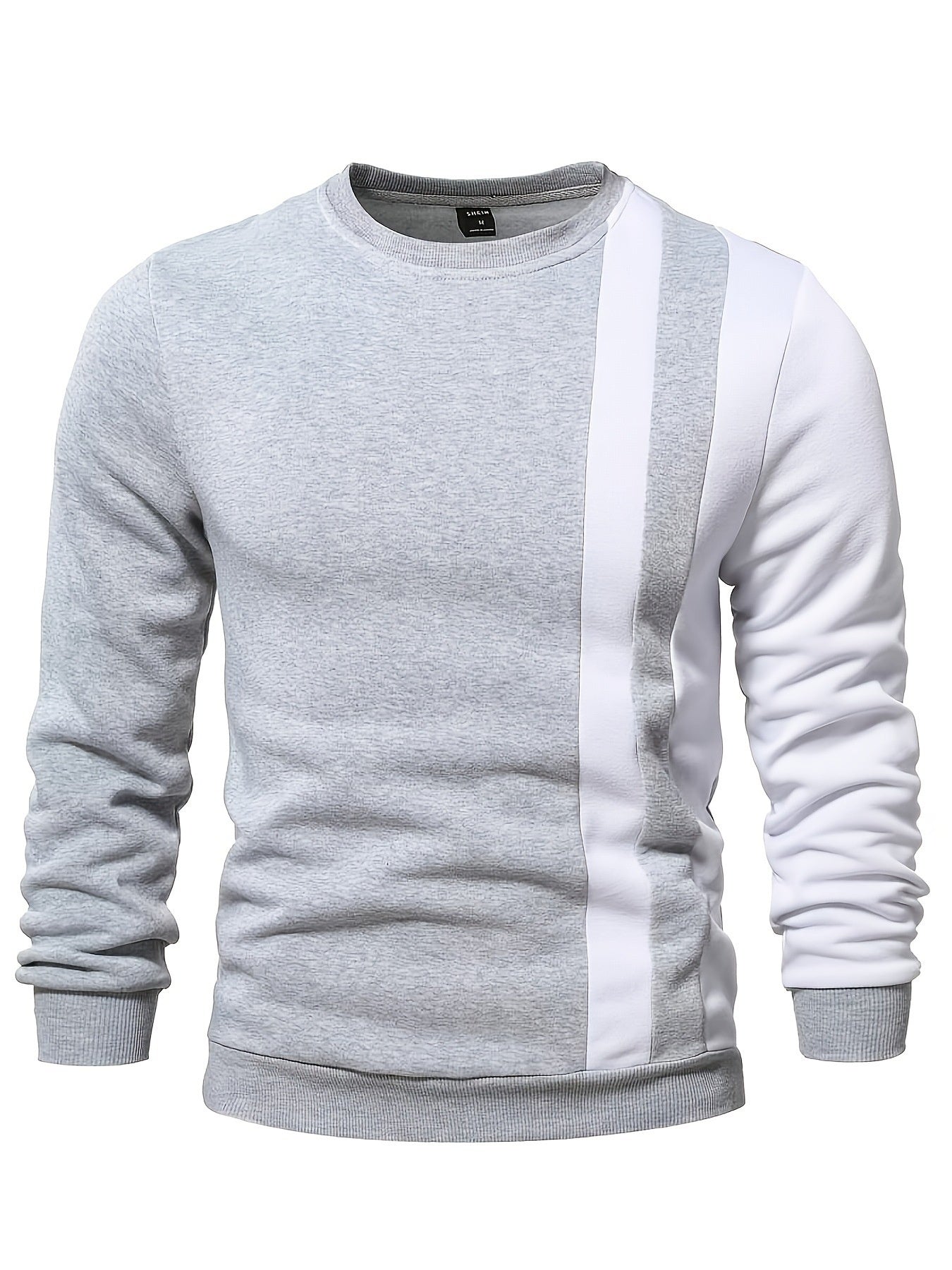Augustus – Farbblock-pullover Mit Rundhalsausschnitt Für Herren