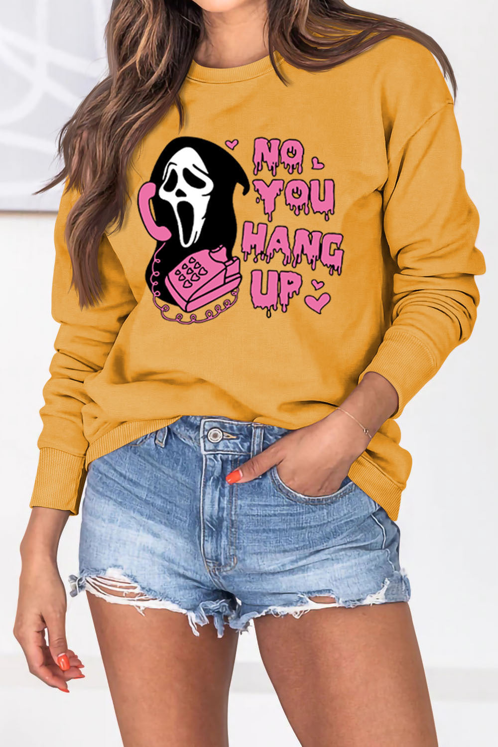 Ashley - Lässiges Halloween-sweatshirt