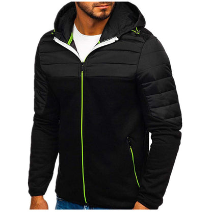 Arkkin - Gepanzerte Jacke | Warm Wattierte Herrenjacke Mit Kapuze