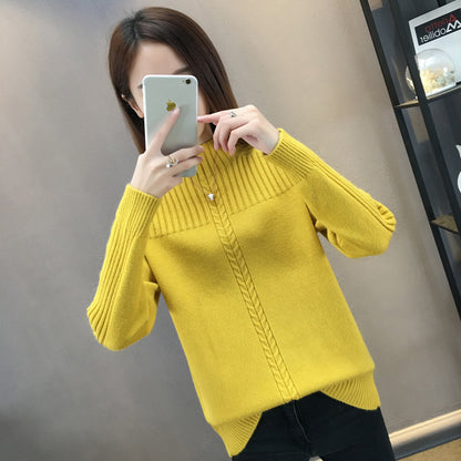 Anna - Rollkragenpullover Mit Strickmuster