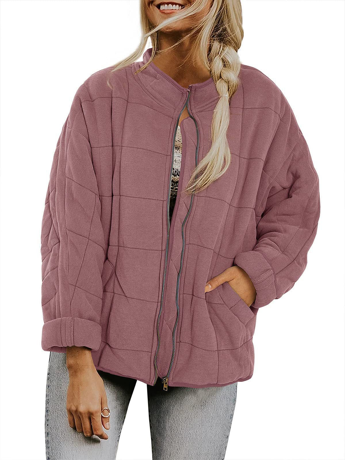 Alena - Lockere Jacke Aus Dicker Baumwolle